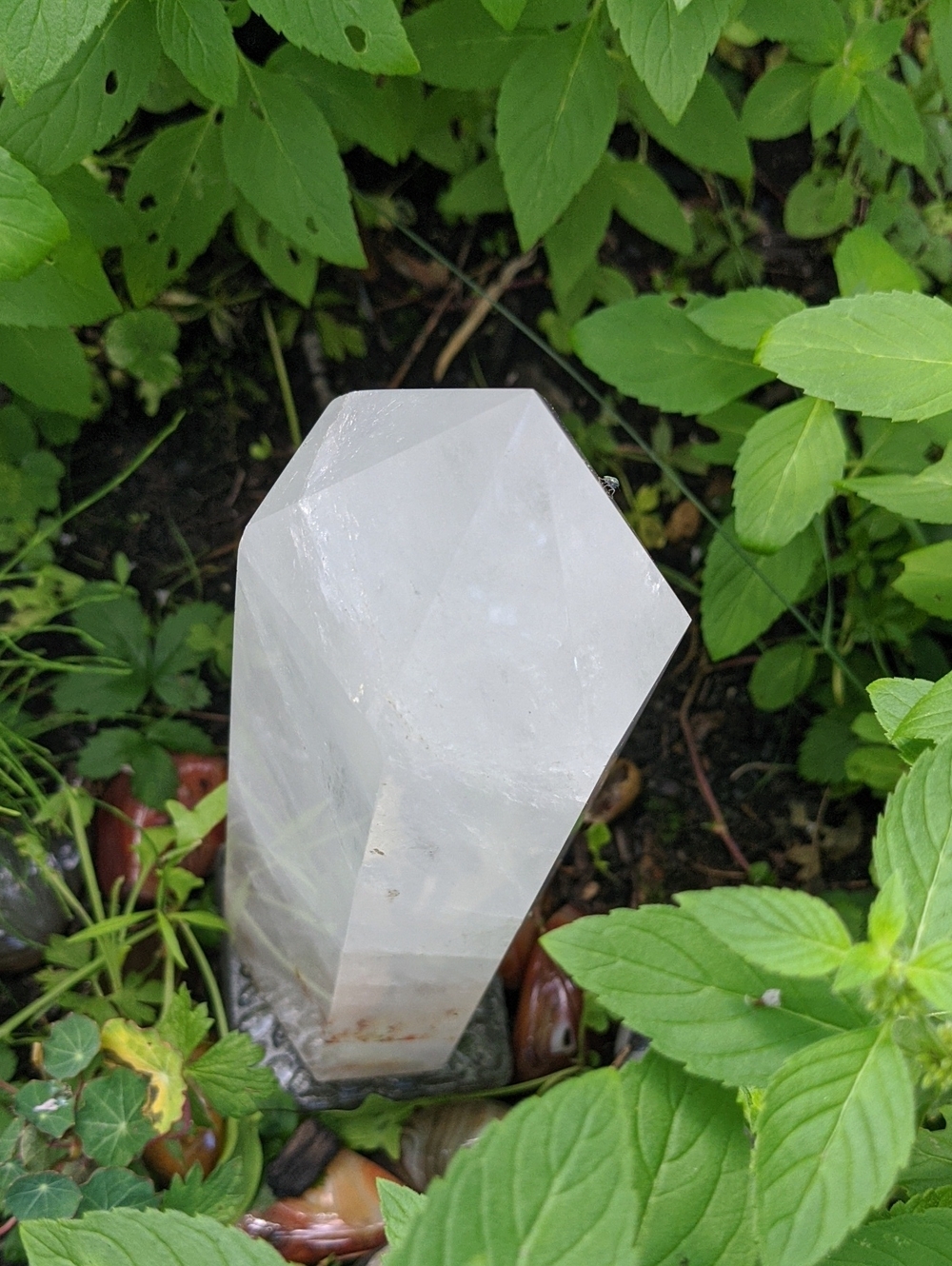 Giant Quartz garden fire tower SALE - Picture 2 of 3